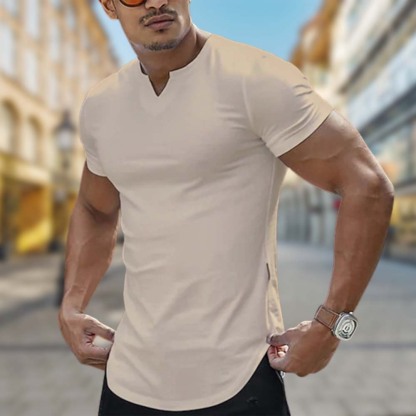 AHLSENTOP™ Frühling Sommer neue V-Ausschnitt Casual T-Shirts für Männer