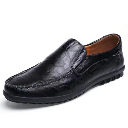 AHLSENTOP Lässige Slip-On-Lederschuhe für Herren im Frühling und Sommer