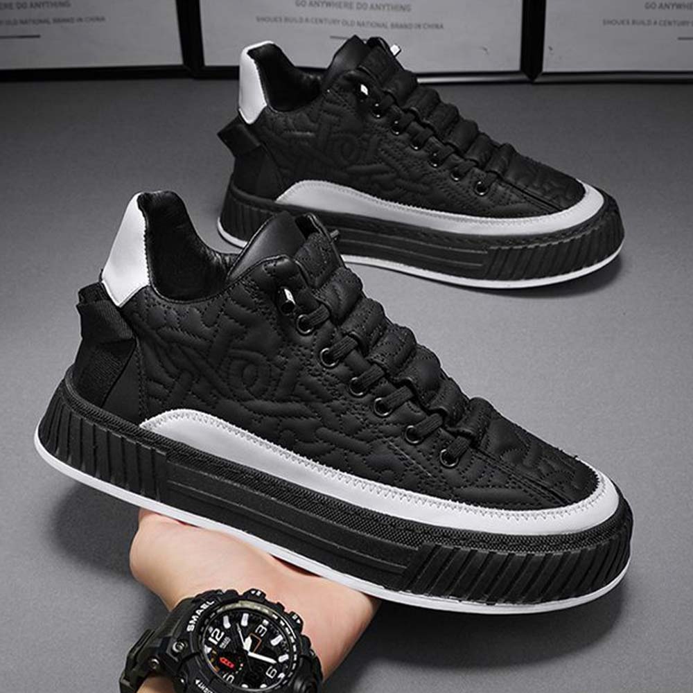 AHLSENTOP Neue modische Low-Top-Freizeitschuhe aus Segeltuch für Herren