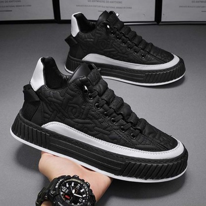 AHLSENTOP Neue modische Low-Top-Freizeitschuhe aus Segeltuch für Herren