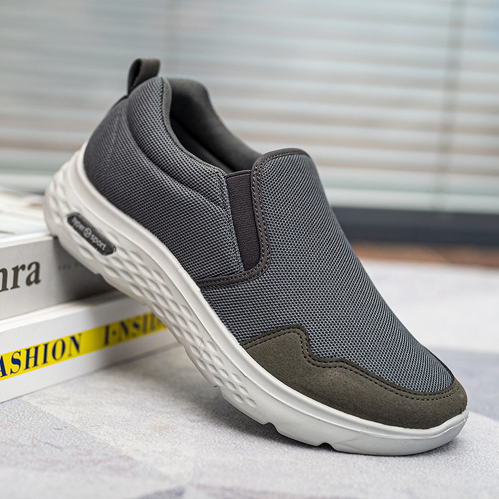 Ahlsentop Atmungsaktive Slip-on-Freizeitsneaker für Herren