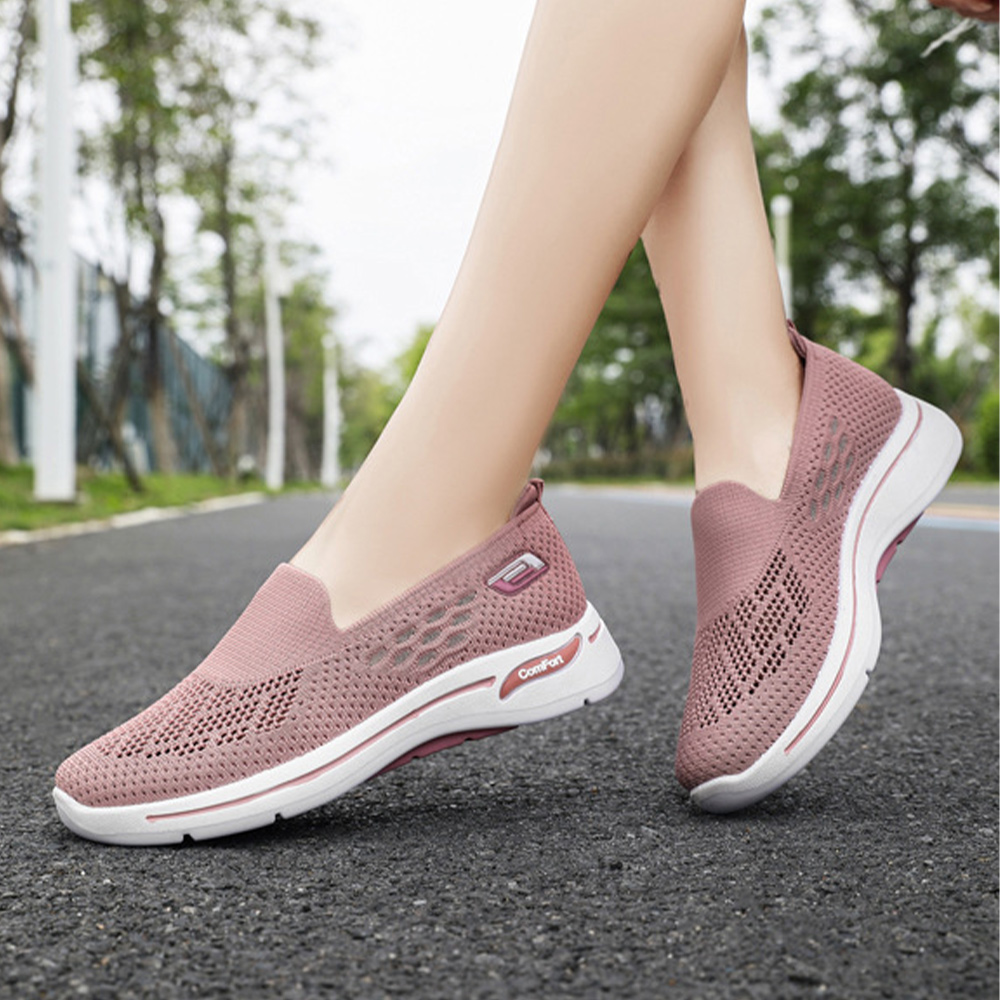 Ahlsentop Atmungsaktive Slip-on-Freizeitschuhe für Damen