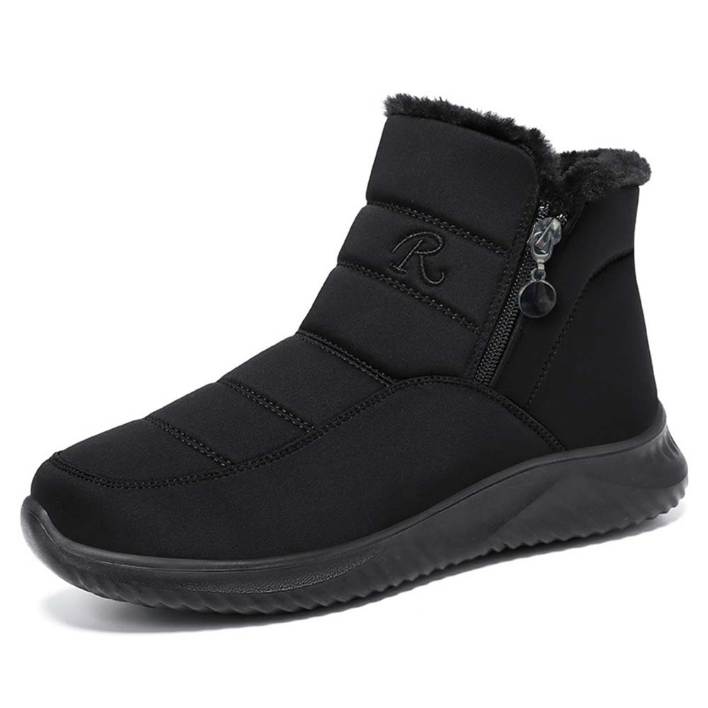 Metallwolke Winter-Fleece-High-Top-warme Baumwollstiefel