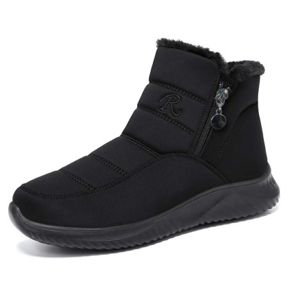Metallwolke Winter-Fleece-High-Top-warme Baumwollstiefel
