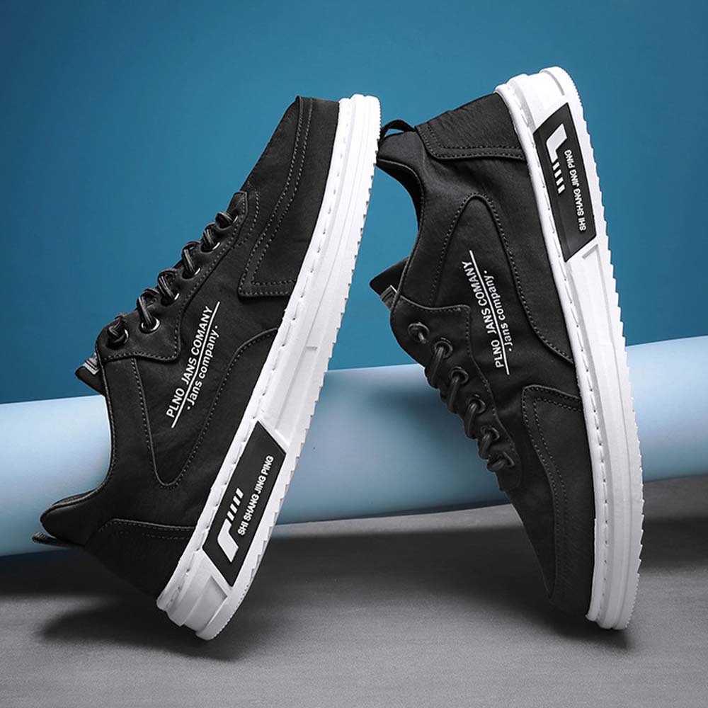 AHLSENTOP Neue atmungsaktive Low-Top-Freizeitschuhe aus Canvas für Herren