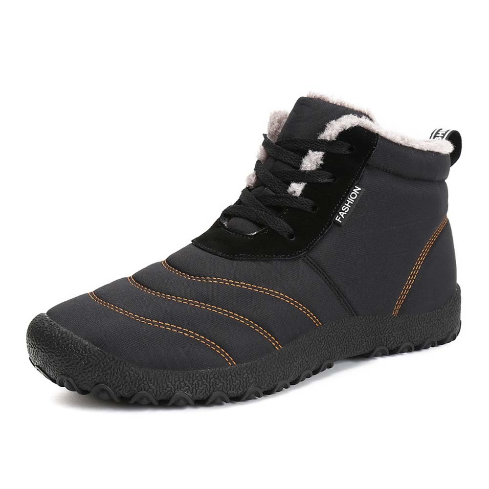 A Schnür-High-Top-wasserdichte Outdoor-Sport-Schneestiefel für Herren 
