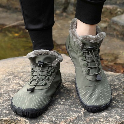 AHLSENTOP® Winter-Outdoor-Baumwollschuhe, warme Fleece-Wanderschuhe