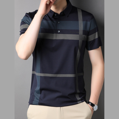 Ahlsentop™ Herren-Poloshirt mit lockerem Revers