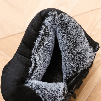 AHLSENTOP Warme und dicke rutschfeste Winterschuhe für Herren