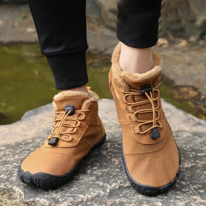 AHLSENTOP® Winter-Outdoor-Baumwollschuhe, warme Fleece-Wanderschuhe