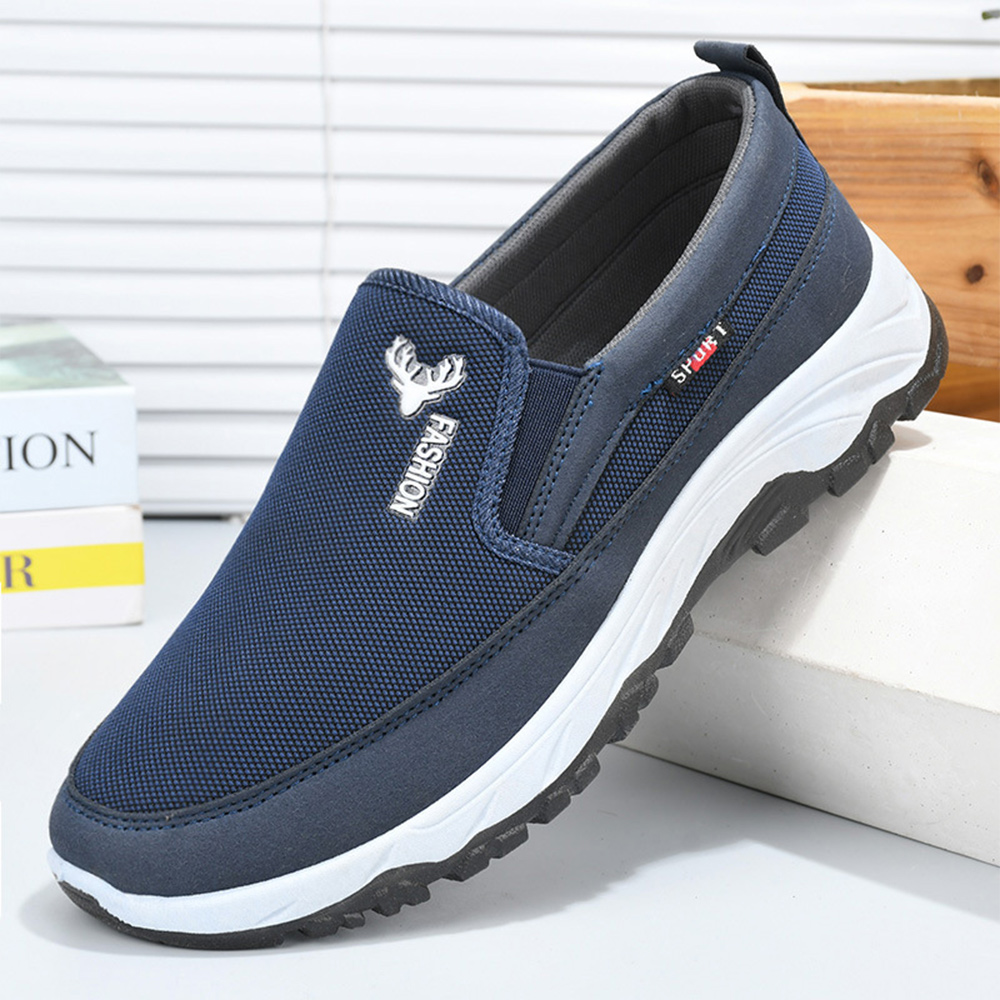 Ahlsentop 2024 Sommer neue bequeme atmungsaktive Mesh-Freizeitschuhe für Herren