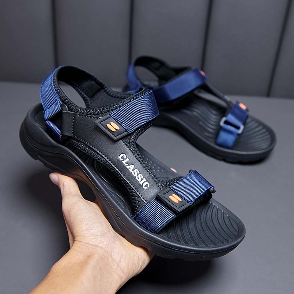 Ahlsentop Neue atmungsaktive Klettverschluss-Sandalen für Herren