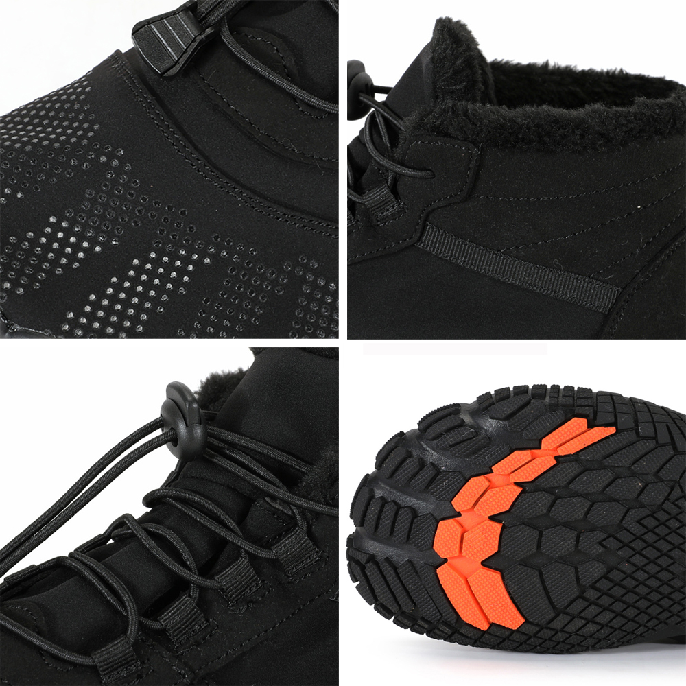 AHLSENTOP® Winter-Outdoor-Baumwollschuhe, warme Fleece-Wanderschuhe