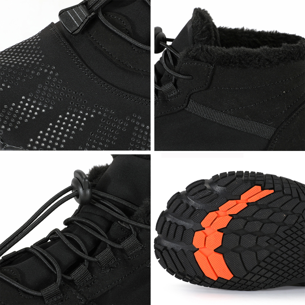 AHLSENTOP® Winter-Outdoor-Baumwollschuhe, warme Fleece-Wanderschuhe