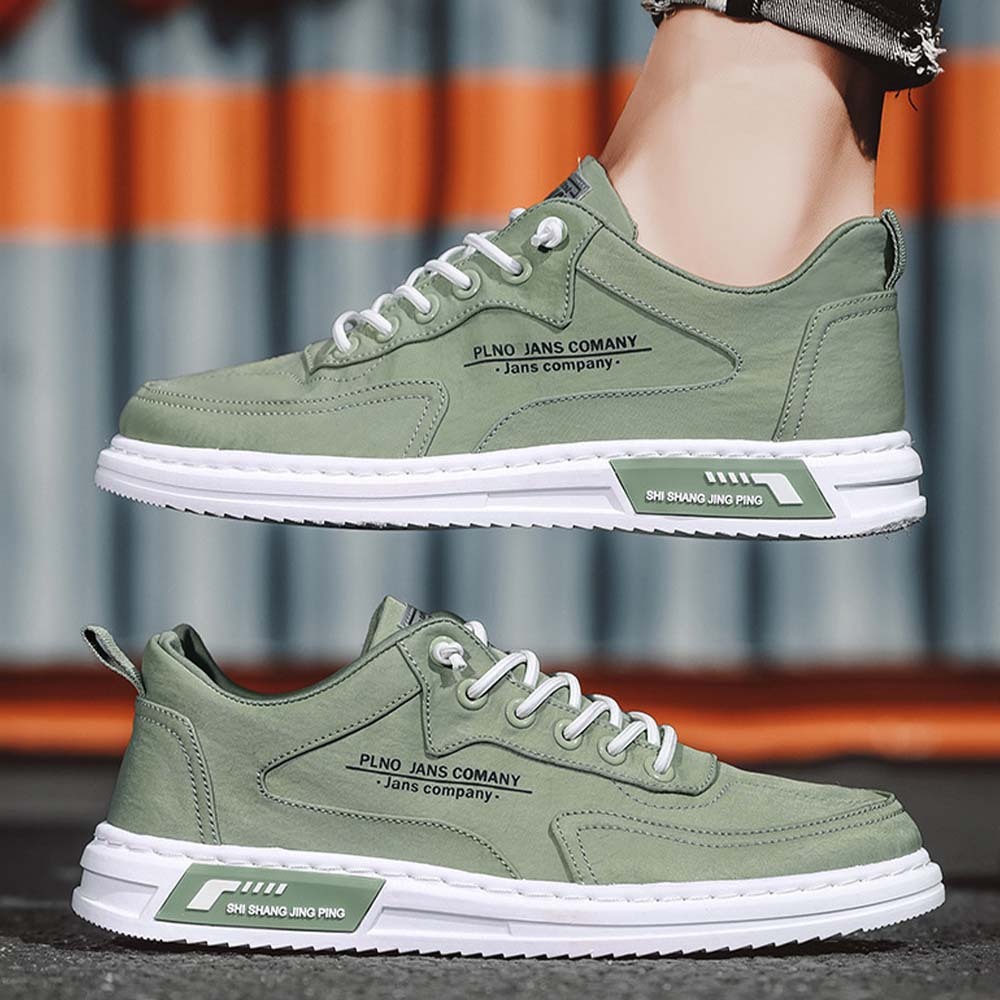 AHLSENTOP Neue atmungsaktive Low-Top-Freizeitschuhe aus Canvas für Herren