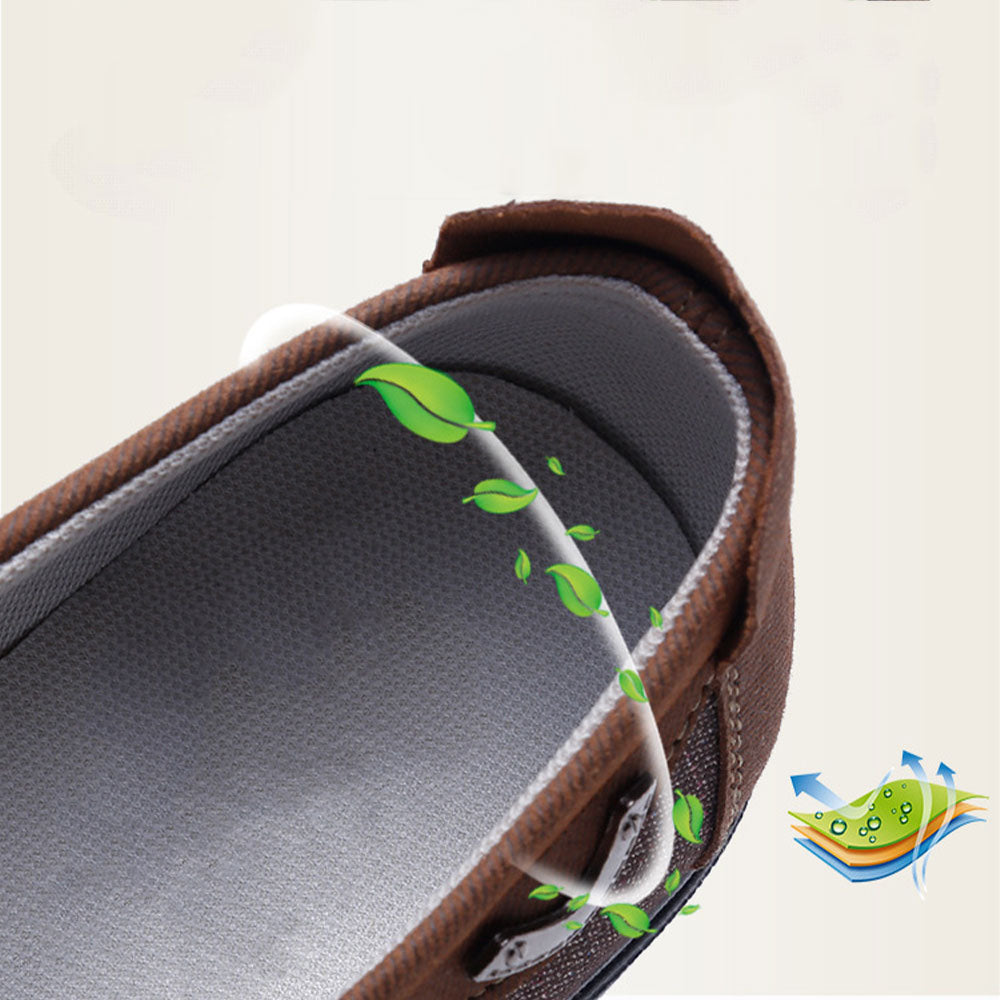 AHLSENTOP™ Leichte und bequeme Sommer-Leinenschuhe für Herren