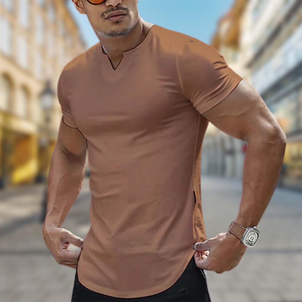 AHLSENTOP™ Frühling Sommer neue V-Ausschnitt Casual T-Shirts für Männer