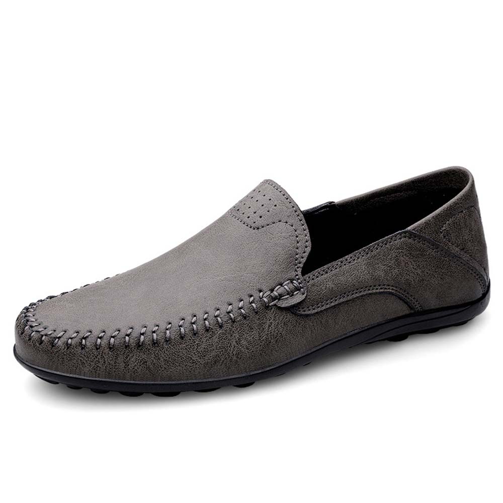 Ahlsentop Neue Slip-On-Freizeitschuhe aus Leder für Herren