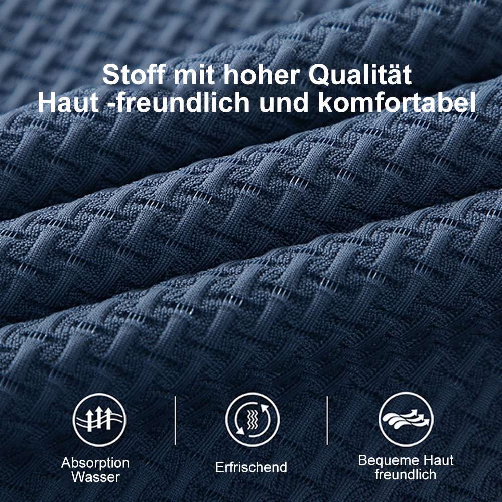 AHLSENTOP™ Lässiges Jacquard-Revers-Poloshirt für Herren