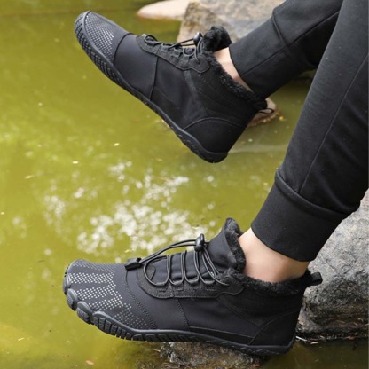 AHLSENTOP® Winter-Outdoor-Baumwollschuhe, warme Fleece-Wanderschuhe