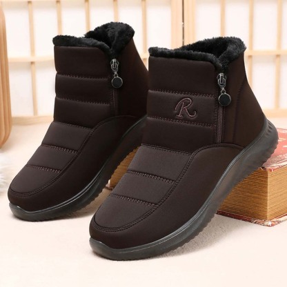 Metallwolke Winter-Fleece-High-Top-warme Baumwollstiefel