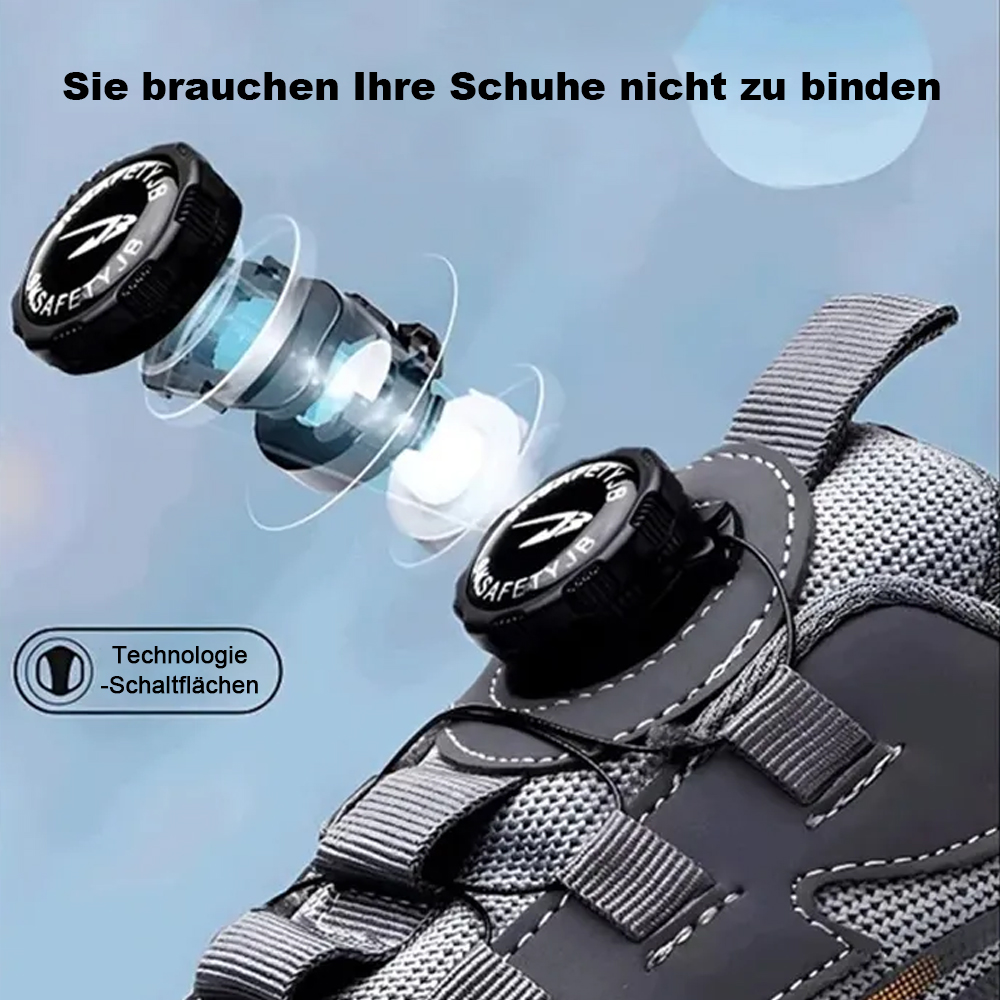 Ahlsentop Anti-Smash- und Anti-Stich-Arbeitssicherheitsschuhe für Herren