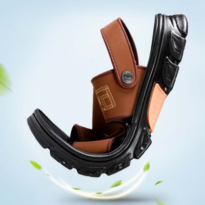 Ahlsentop Neue rutschfeste und atmungsaktive Strandsandalen für Herren