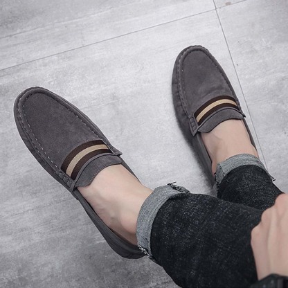 Ahlsentop Hochwertige Frühlings-Loafer aus Wildleder für Herren
