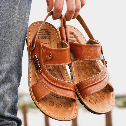 Ahlsentop Sommer neue Mode Herren Oxford Bottom Casual Sandalen