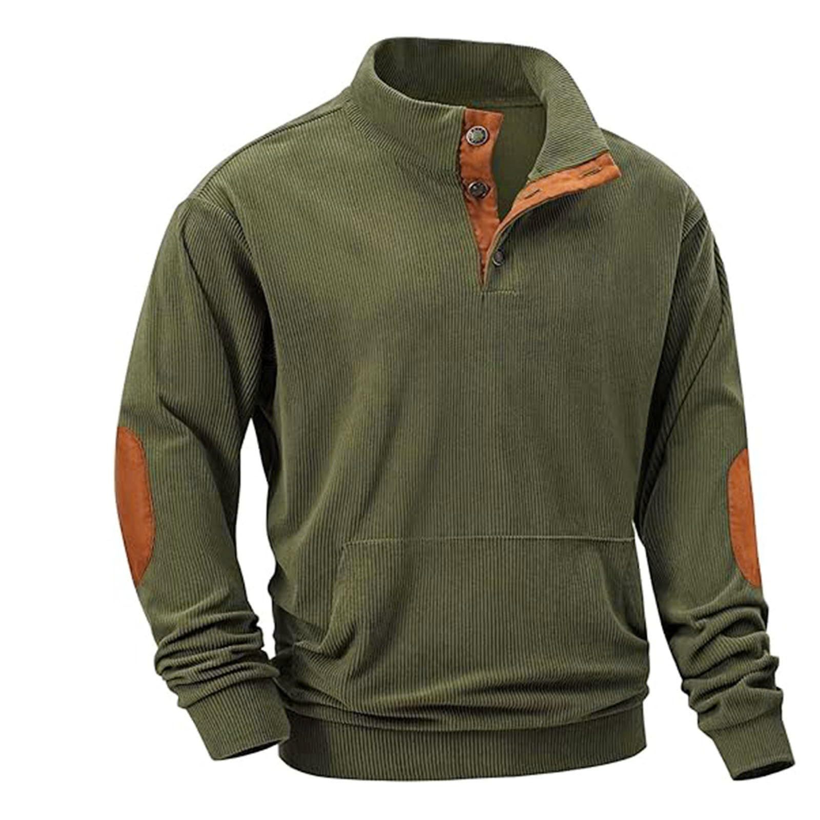 🔥Herbst-Vorverkauf🔥Lässiger Pullover mit langen Ärmeln und Stehkragen für Herren