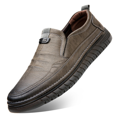 AHLSENTOP Neue Herren-Slip-on-Freizeitschuhe aus Leder