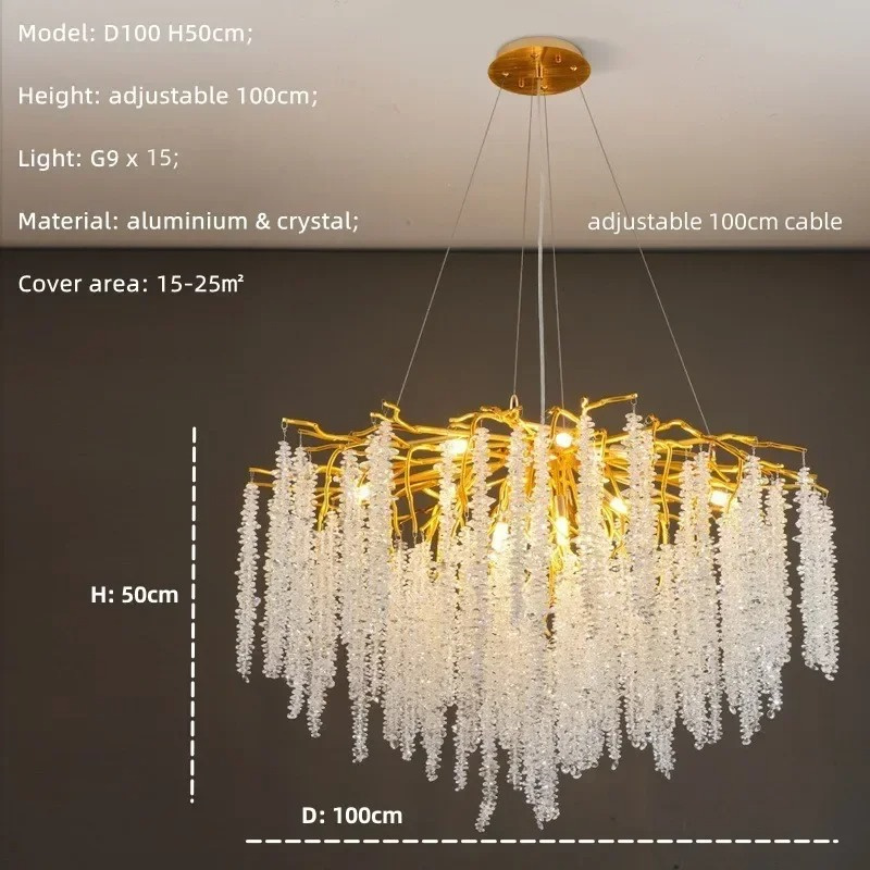 Creative Crystal Indoor Chandelier 