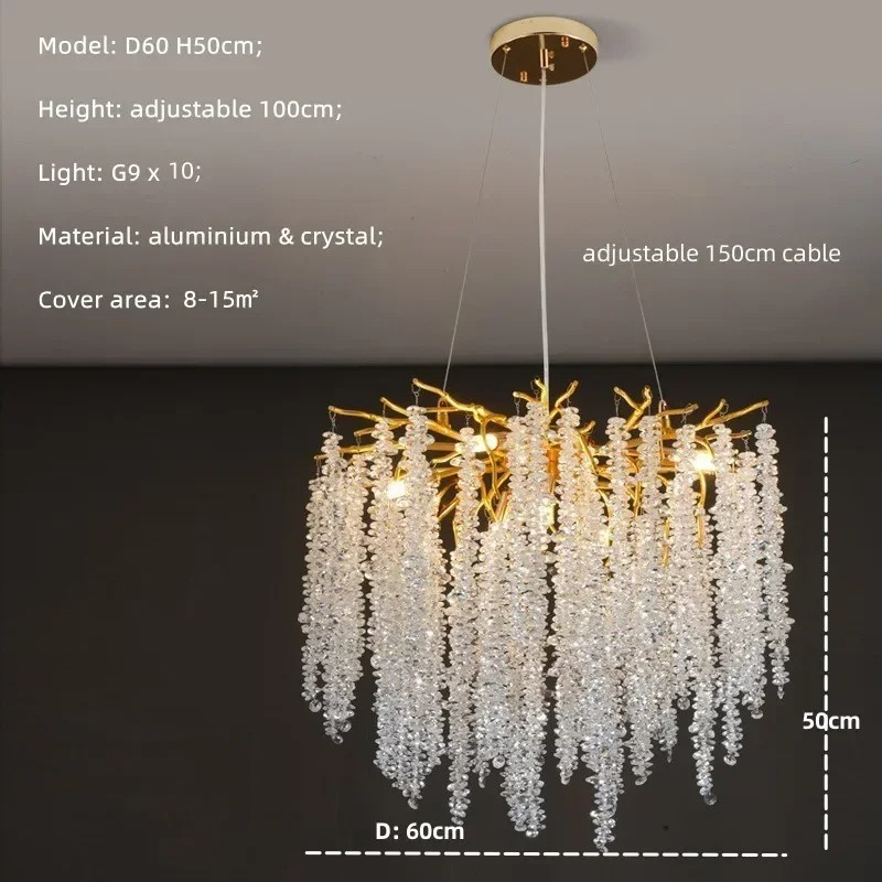 Creative Crystal Indoor Chandelier 