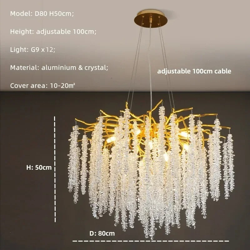 Creative Crystal Indoor Chandelier 