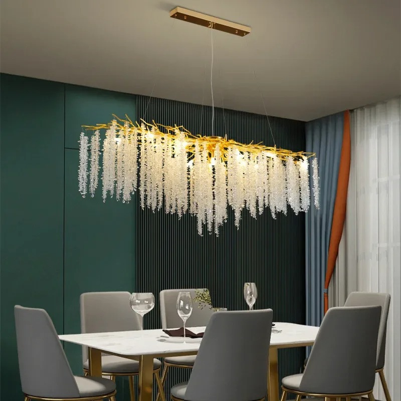 Modern Crystal Tree Branch Chandelier