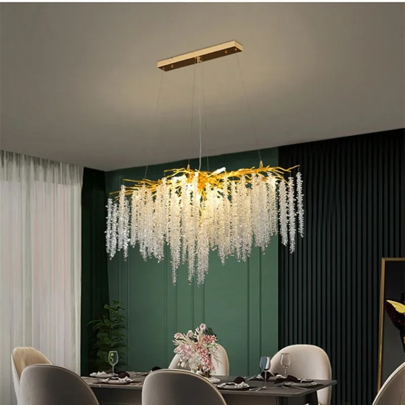 Modern Crystal Tree Branch Chandelier