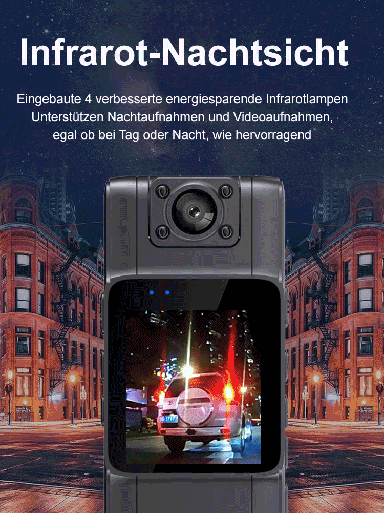 [Infrarot-Nachtsichtgerät Großer Bildschirm HD-Recorder