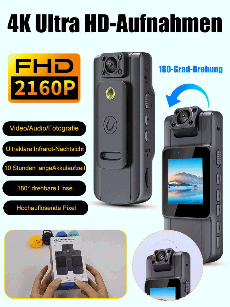 [Infrarot-Nachtsichtgerät Großer Bildschirm HD-Recorder