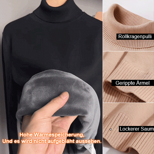 Warmer Fleecepullover für Herren, hautfreundlich und bequem, ohne einzulaufen
