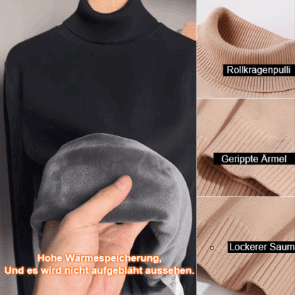 Warmer Fleecepullover für Herren, hautfreundlich und bequem, ohne einzulaufen
