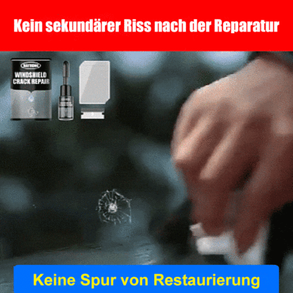 Reparaturflüssigkeit für gesprungenes Glas