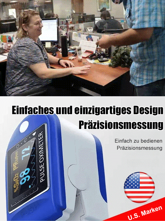 Fingerspitzen-Pulsoximeter