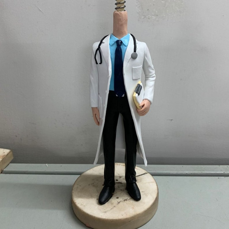 Fully Customizable Medical Doctor Bobbleheads