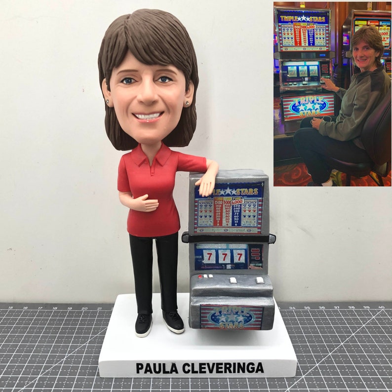 Fully Customizable Playing Game Console Bobbleheads For Man, Custom Bobbleheads Father | thepodmall