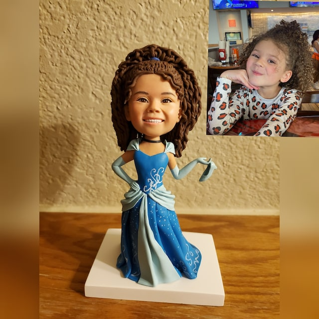 Fully Customizable Princess Bobbleheads Of Kids