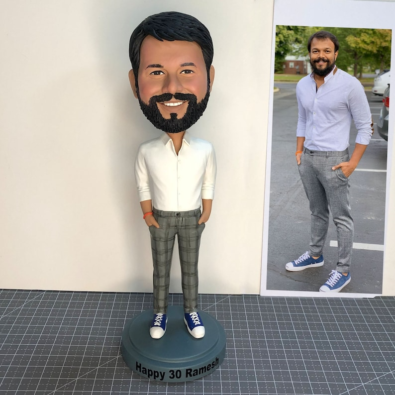 Fully Customizable Custom Man Bobbleheads