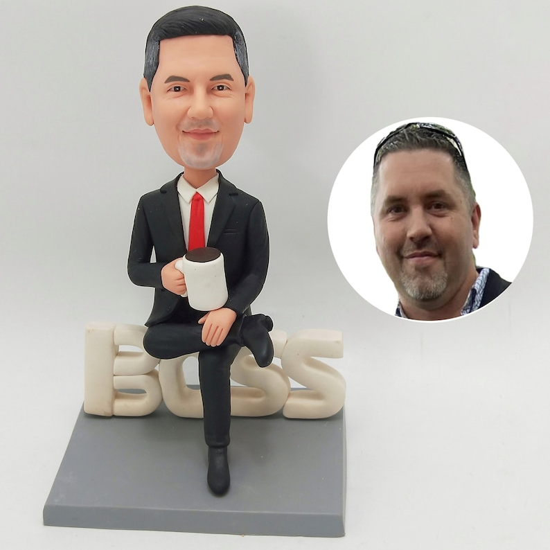 Boss Male Bobbleheads, Custom Bobbleheads Man | thepodmall