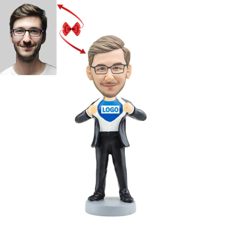 Custom Bobblehead Best Gift for Him Any Logo