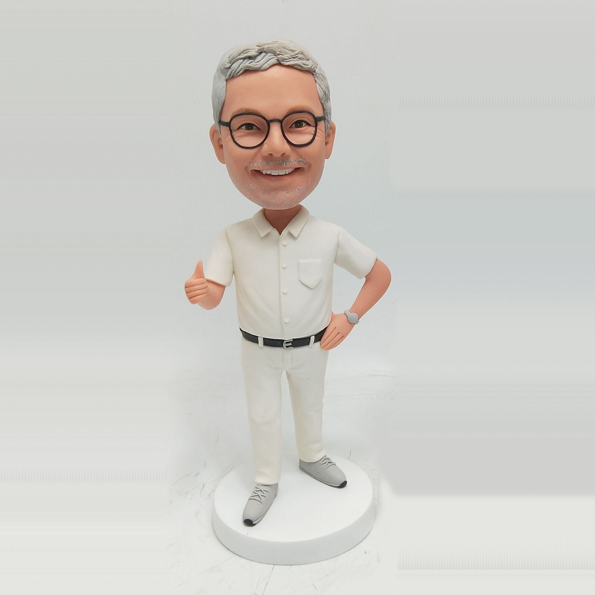 Fully Customizable Bobbleheads For Man, Custom Bobbleheads Dad | thepodmall