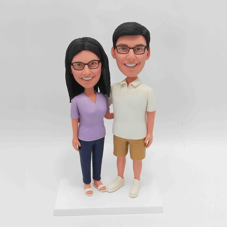 Fully Customizable Lovers Bobbleheads